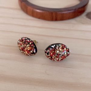 Holiday Glitter earrings
